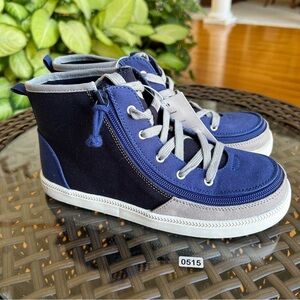 Billy Footwear Haring Kids Sneaker Size 5 Navy Colorblock